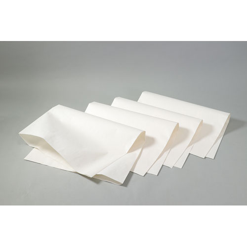 筒状クラフト紙　白　６８０×４４５（４枚組）　