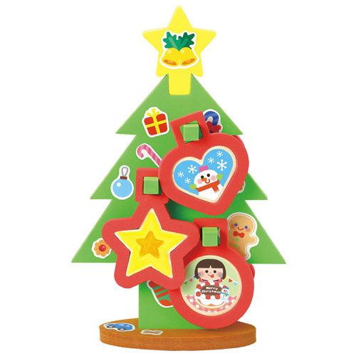 【アーテック】おえかきクリスマスツリー　木製パーツ付き １個/011814