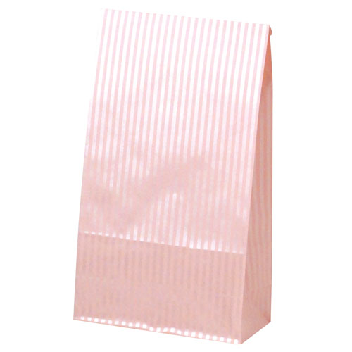 【ササガワ】ギフトバッグ　角底袋　クリスタルピンク　　１００枚袋入り　横120×マチ60×縦220ｍｍ/50-3110