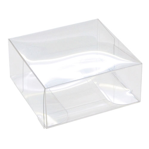 透明ボックス　Ｓ　５５×５５×２５　５０Ｐ　ディスプ・・・