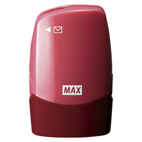 【マックス】コロコロケシコロｗｉｔｈレターオープナー　個人情報保護用ローラー式スタンプ（ピンク） １個/SA90171