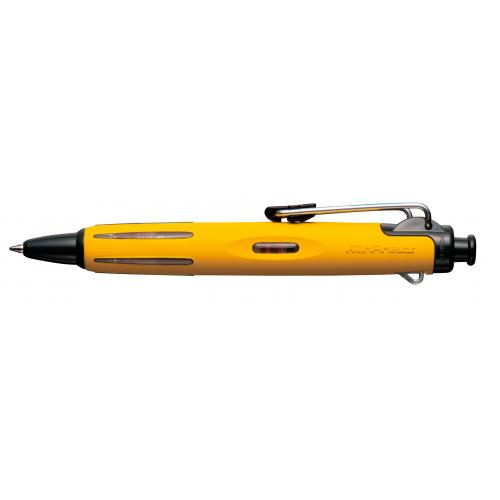 【トンボ鉛筆】加圧式ボールペン　エアプレス　０．７ｍｍ（イエロー） １本/BC-AP52