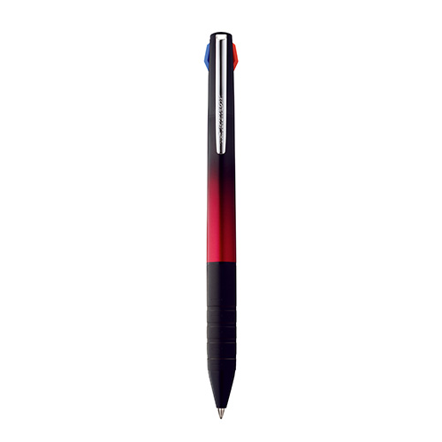 【三菱鉛筆】ジェットストリーム　スリムコンパクト　３色ボールペン　３色ボールペン０．５（黒・赤・青）（ボルドー） １本/SXE3JSS05.65