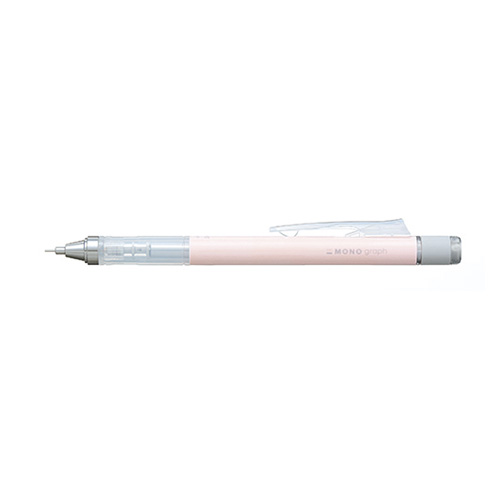 【トンボ鉛筆】モノグラフ　シャープペン　パステルカラー　コーラルピンク １本/DPA-136D