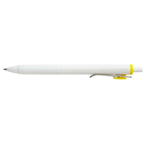 【三菱鉛筆】ユニボール　ワン　ボールペン　０．５ｍｍ（オフホワイト） １本/UMNS05.2