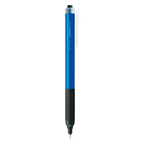 【トンボ鉛筆】油性ボールペン　モノグラフライト　０．３８（ライトブルー） １本/BC-MGLU43