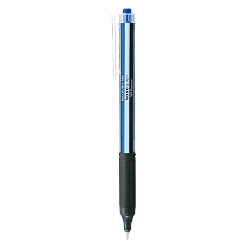 【トンボ鉛筆】油性ボールペン　モノグラフライト　０．３８（モノカラー青） １本/BC-MGLU01R15