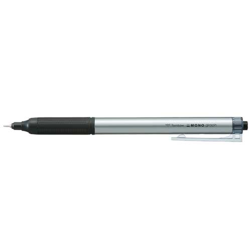 【トンボ鉛筆】油性ボールペン　モノグラフライト　０．５（シルバー） １本/BC-MGLE04