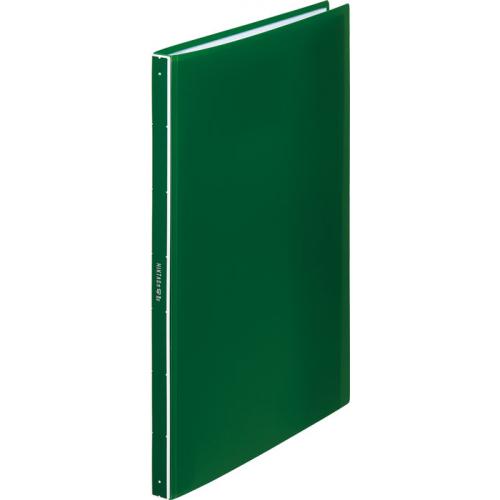 【キングジム】クリアーファイル　ヒクタス（透明）　ミト（緑） 1冊/7281TWミト