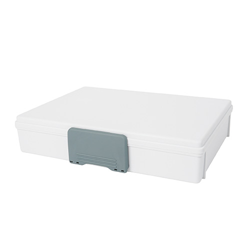 【カール】保管ボックス（ホワイト） １個/HBP-200-W
