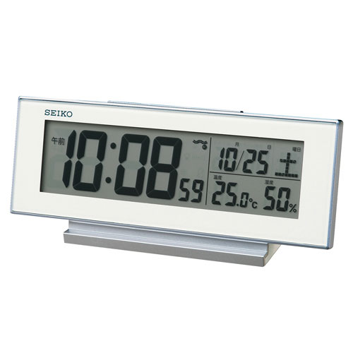【セイコー】置時計　デジタル目覚まし時計 １個/SQ324W
