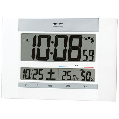 【セイコー】掛置兼用デジタル時計　掛置兼用 １個/SQ429W