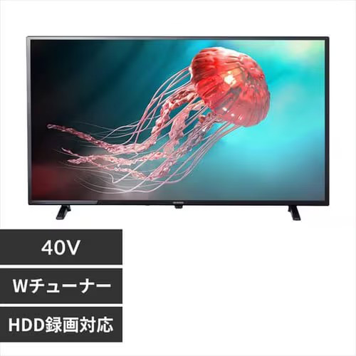 ２Ｋ液晶テレビ　４０Ｖ型　ＬＵＣＡ　Ｗチューナー　・・・