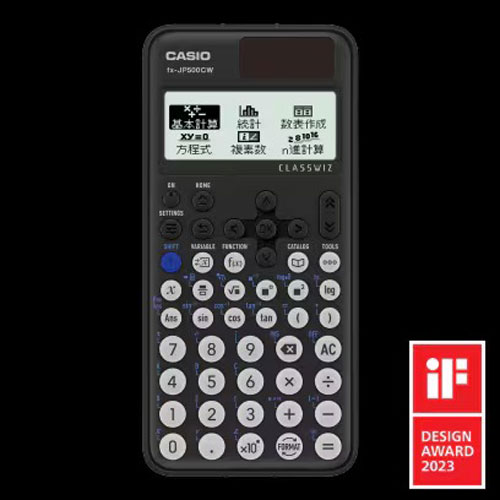【カシオ】関数電卓　ＣＬＡＳＳＷＩＺシリーズ　日本語表示対応 １台/fx-JP500CW-N