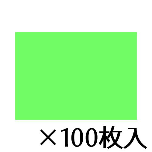 いろがみ　Ｂ４ (25×35cm)　きみどり　黄緑　１セット（・・・