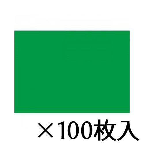 【トーヨー】いろがみ　Ｂ４ (25×35cm)　みどり　緑　１セット（１００枚入） /067116