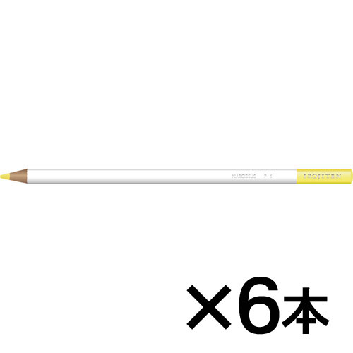 【トンボ鉛筆】色鉛筆　色辞典単色Ｐ４　１セット（６本入） （水仙　（すいせん））/CI-RP4