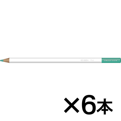 【トンボ鉛筆】色鉛筆　色辞典単色Ｐ６　１セット（６本入） （薄浅葱　（うすあさぎ））/CI-RP6