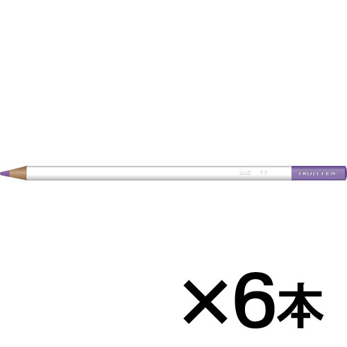 【トンボ鉛筆】色鉛筆　色辞典単色Ｐ９　１セット（６本入） （ライラック）/CI-RP9
