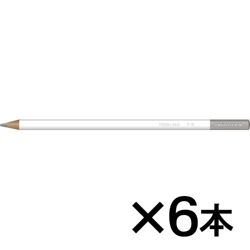【トンボ鉛筆】色鉛筆　色辞典単色Ｐ１０　１セット（６本入） （鳩羽色　（はとばいろ））/CI-RP10